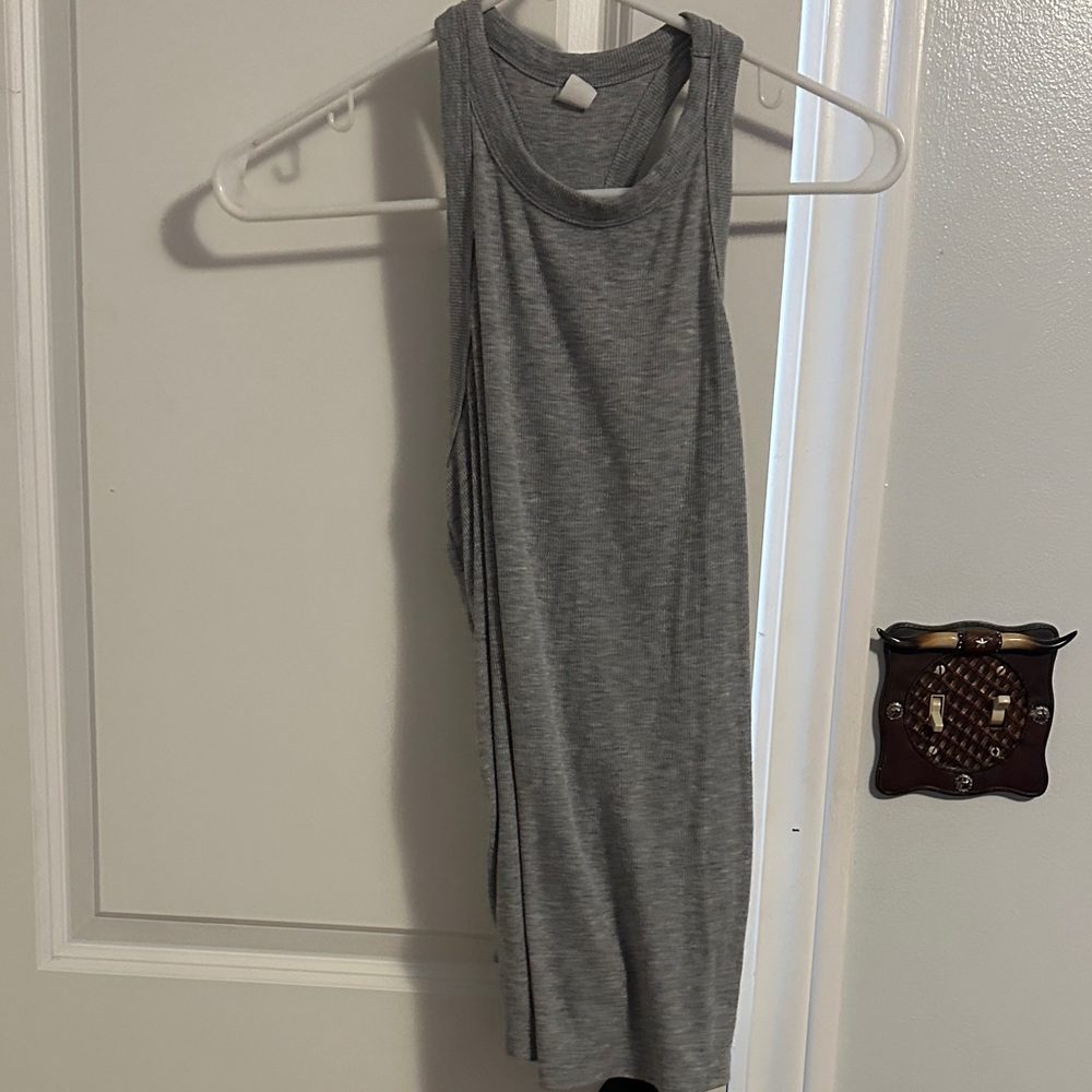 Elegant Gray Women's Tank Top